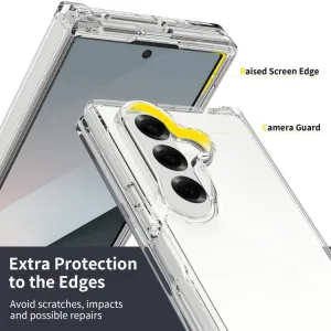 SHOCK Extra odolný kryt Samsung Galaxy Z Fold7 5G priehľadný