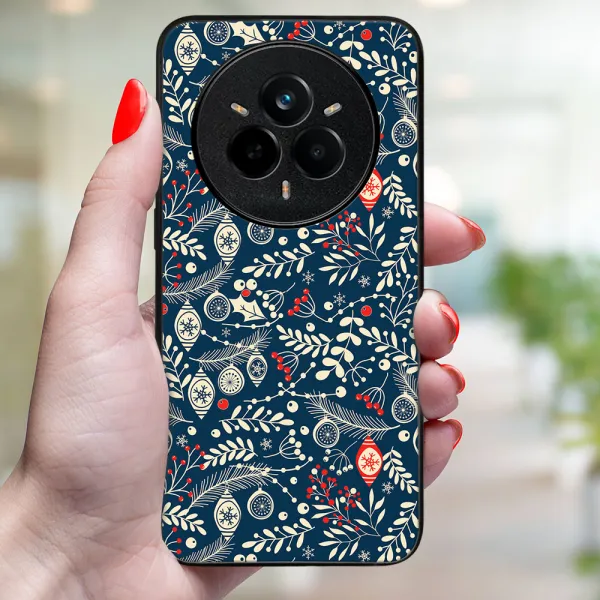 MY ART Kryt s vianočným dizajnom Realme 14 Pro 5G MISTLETOE (070)