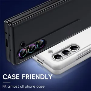 ENKAY ALU Sklo pre fotoaparát Samsung Galaxy Z Fold7 5G LIGHT BLUE