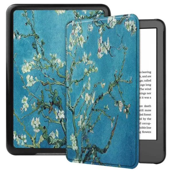 ART Zaklápacie puzdro pre Amazon Kindle 11. generácia 2022 / 2024 APRICOT BLOSSOM