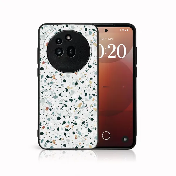 MY ART Ochranný kryt pre Nothing Phone (3a) Pro GREY TERRAZZO (163)