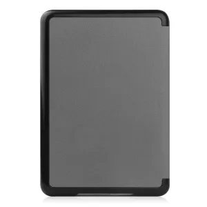 LEATHER Zaklápacie puzdro pre Amazon Kindle 11. generácia 2022 / 2024 šedé