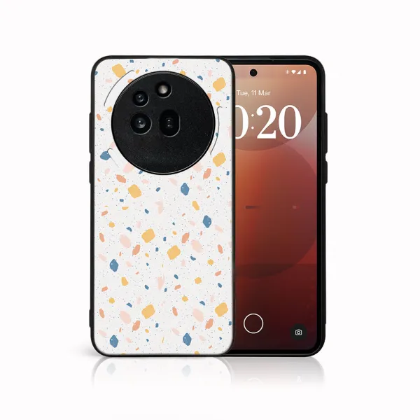 MY ART Ochranný kryt pre Nothing Phone (3a) Pro ORANGE TERRAZZO (165)