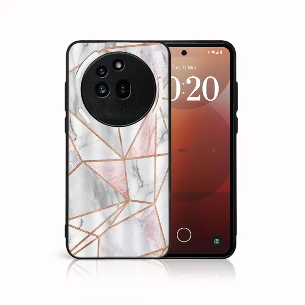 MY ART Ochranný kryt pre Nothing Phone (3a) Pro PINK MARBLE (143)