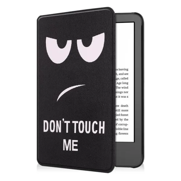 ART Zaklápacie puzdro pre Amazon Kindle 11. generácia 2022 / 2024 DON´T TOUCH ME