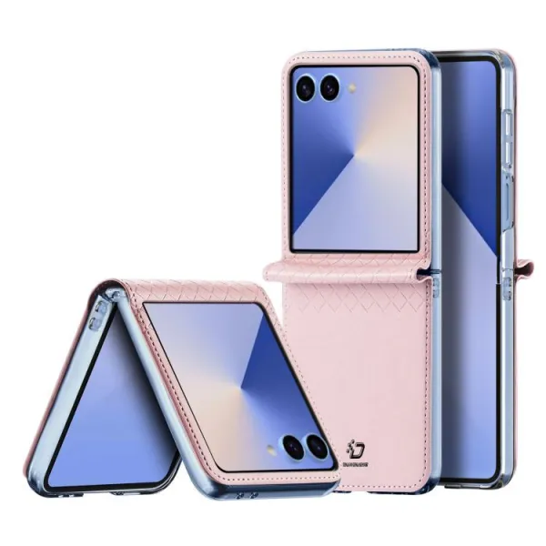 DUX BRIL Ochranné puzdro pre Samsung Galaxy Z Flip7 5G ružové
