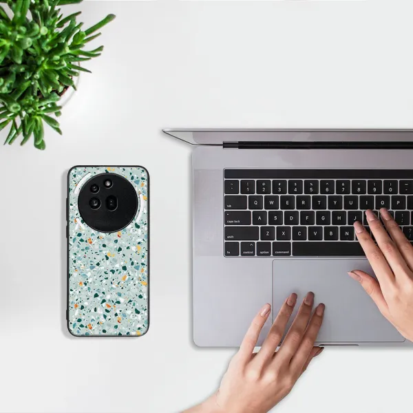 MY ART Ochranný kryt pre Nothing Phone (3a) Pro BLUE TERRAZZO (164)