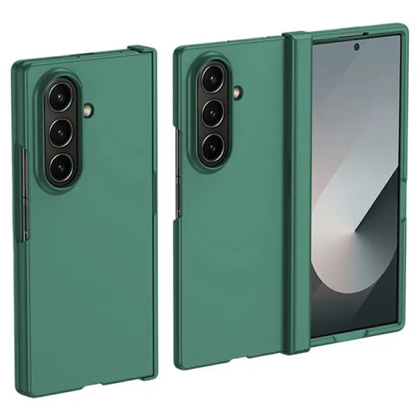 ABEEL SKIN Ochranný plastový obal pre Samsung Galaxy Z Fold7 5G tmavozelený