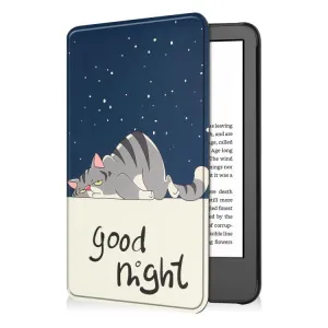ART Zaklápacie puzdro pre Amazon Kindle 11. generácia 2022 / 2024 LAZY CAT