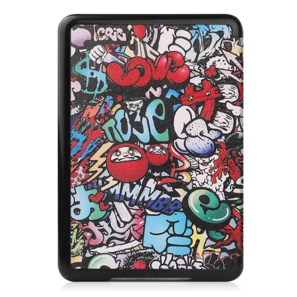 ART Zaklápacie puzdro pre Amazon Kindle 11. generácia 2022 / 2024 GRAFFITI