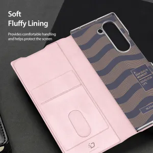 DUX BRIL Zaklápacie puzdro pre Samsung Galaxy Z Fold7 5G ružové