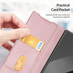 DUX BRIL Zaklápacie puzdro pre Samsung Galaxy Z Fold7 5G ružové