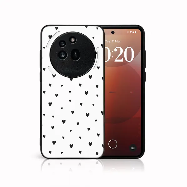 MY ART Ochranný kryt pre Nothing Phone (3a) Pro BLACK HEARTS (167)