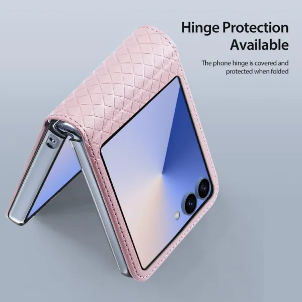 DUX BRIL Ochranné puzdro pre Samsung Galaxy Z Flip7 5G ružové