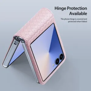 DUX BRIL Ochranné puzdro pre Samsung Galaxy Z Flip7 5G ružové