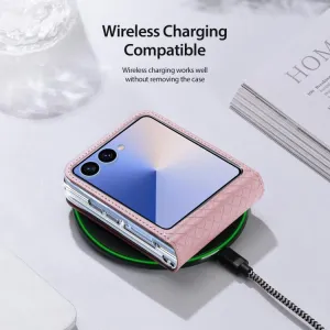 DUX BRIL Ochranné puzdro pre Samsung Galaxy Z Flip7 5G ružové
