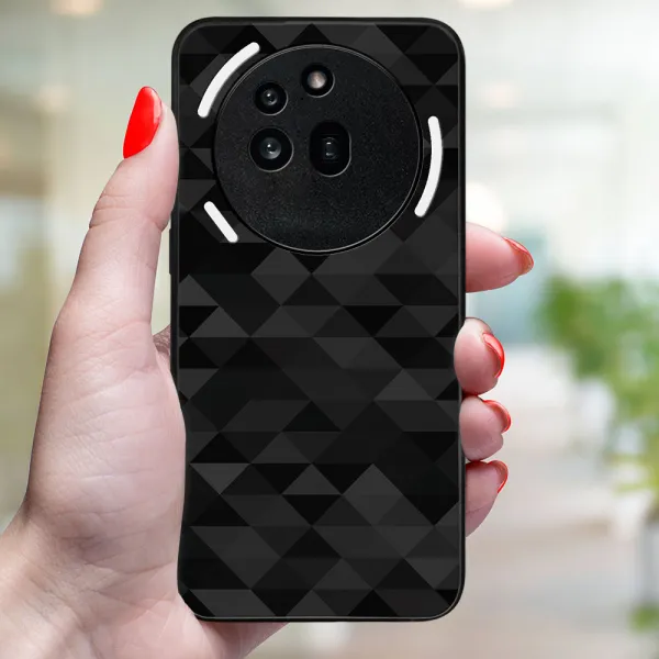 MY ART Ochranný kryt pre Nothing Phone (3a) Pro BLACK TRIANGLES (232)