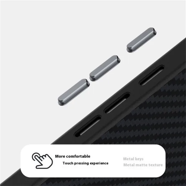ABEEL C CARBON Ochranný kryt pre Google Pixel 9a BLACK-RED