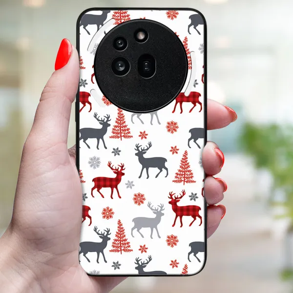 MY ART Kryt s vianočným dizajnom Nothing Phone (3a) Pro DEER (068)