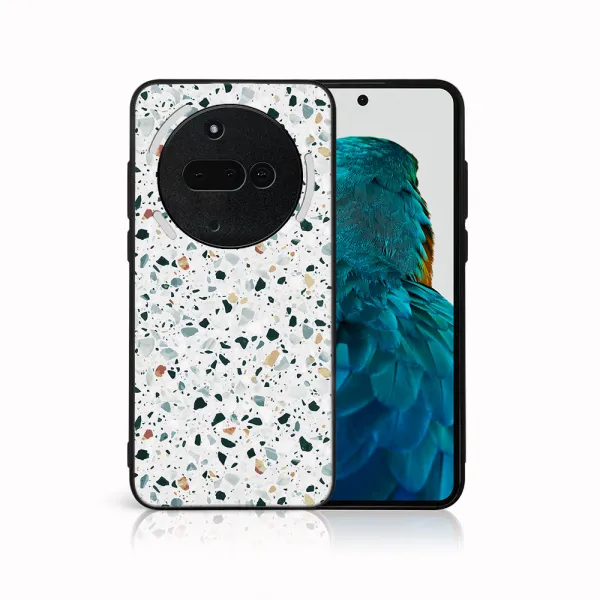 MY ART Ochranný kryt pre Nothing Phone (3a) GREY TERRAZZO (163)