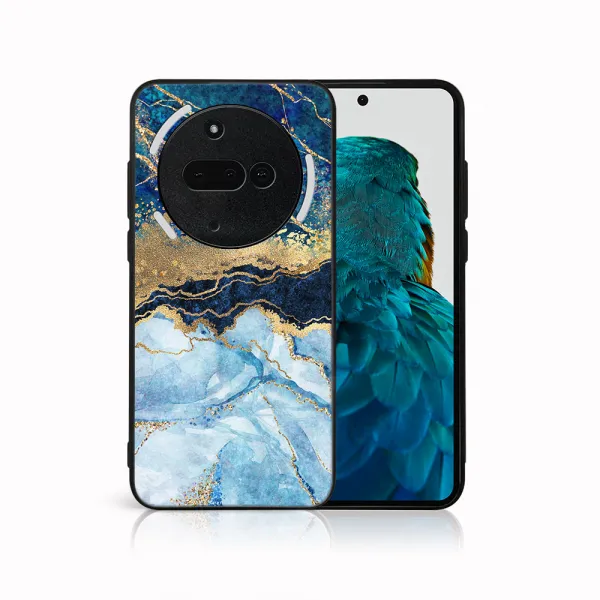 MY ART Ochranný kryt pre Nothing Phone (3a) BLUE MARBLE (141)
