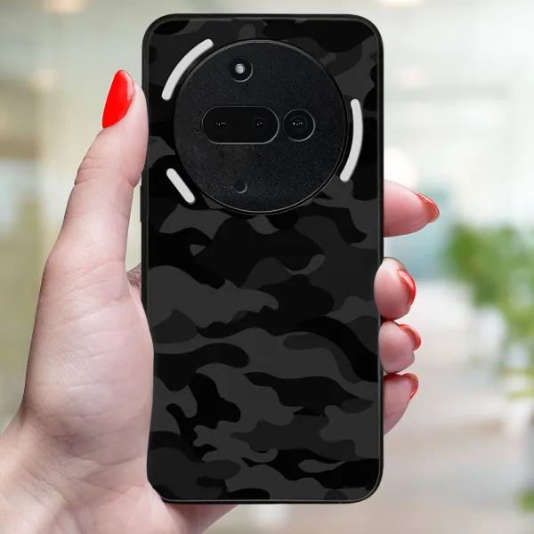 MY ART Ochranný kryt pre Nothing Phone (3a) BLACK CAMO (234)