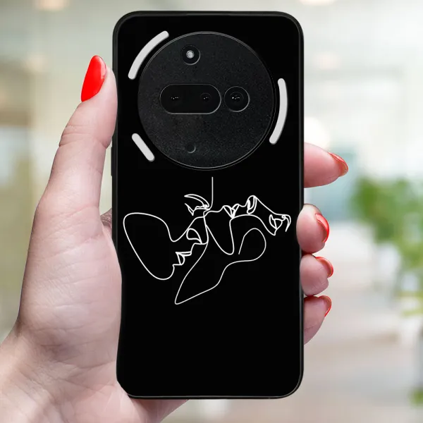 MY ART Ochranný kryt pre Nothing Phone (3a) FACES (196)