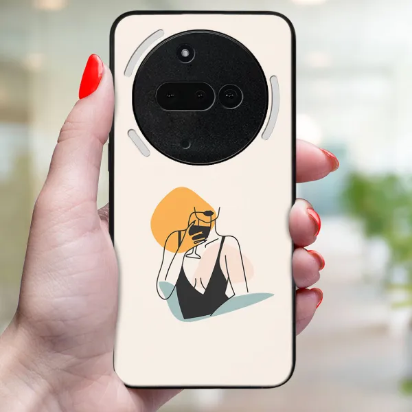 MY ART Ochranný kryt pre Nothing Phone (3a) WOMAN (197)
