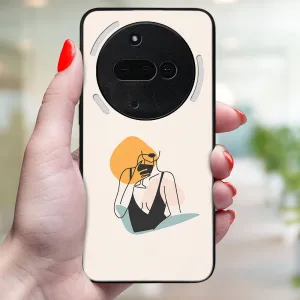 MY ART Ochranný kryt pre Nothing Phone (3a) WOMAN (197)