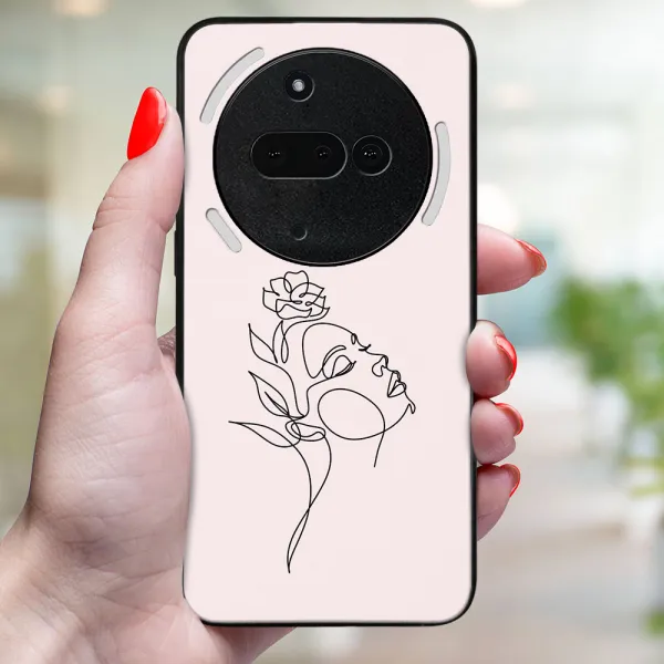 MY ART Ochranný kryt pre Nothing Phone (3a) ROSE GIRL (198)