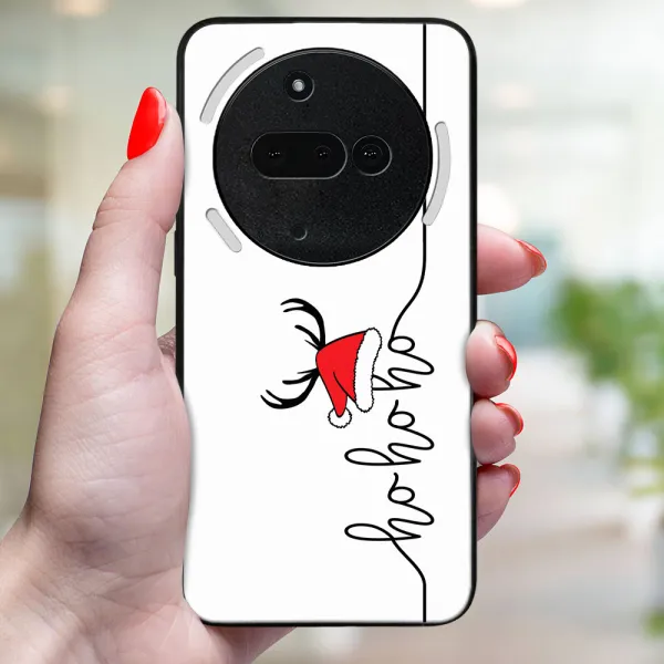 MY ART Kryt s vianočným dizajnom Nothing Phone (3a) HOHOHO (073)