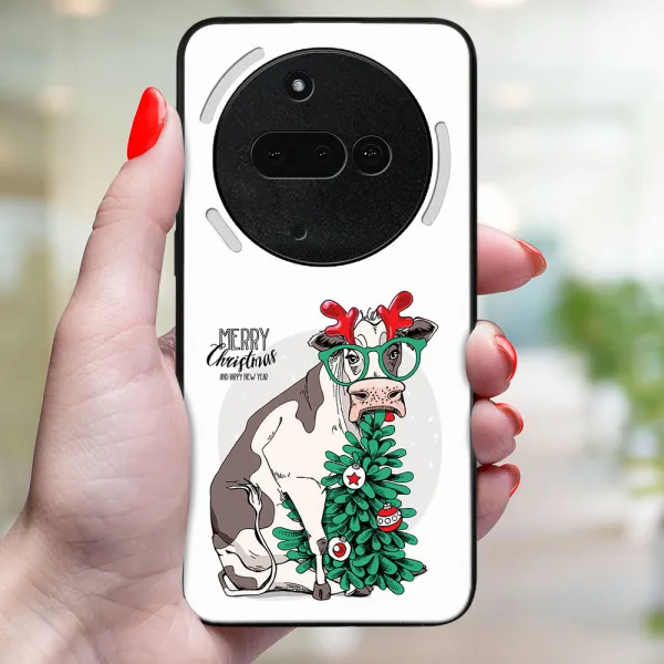 MY ART Kryt s vianočným dizajnom Nothing Phone (3a) MERRY CHRISTMAS (074)