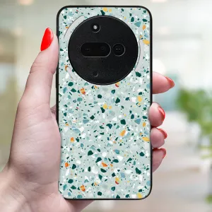 MY ART Ochranný kryt pre Nothing Phone (3a) BLUE TERRAZZO (164)