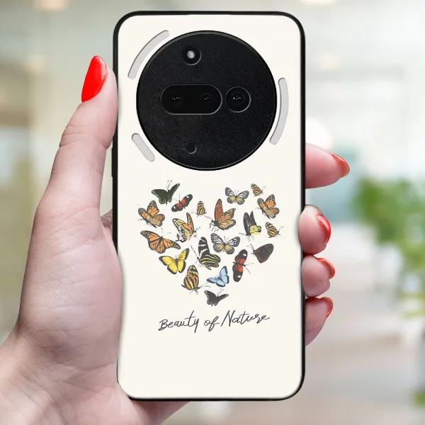 MY ART Ochranný kryt pre Nothing Phone (3a) BUTTERFLIES (240)