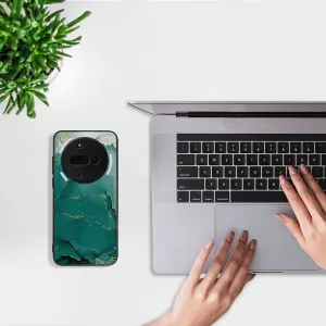 MY ART Ochranný kryt pre Nothing Phone (3a) GREEN MARBLE (145)