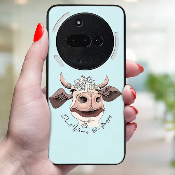 MY ART Ochranný kryt pre Nothing Phone (3a) HAPPY COW (181)