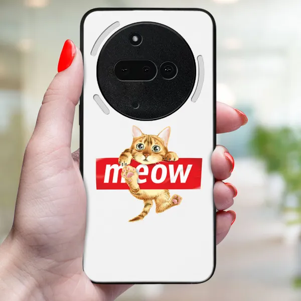 MY ART Ochranný kryt pre Nothing Phone (3a) MEOW (183)