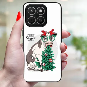 MY ART Kryt s vianočným dizajnom Honor X8c MERRY CHRISTMAS (074)
