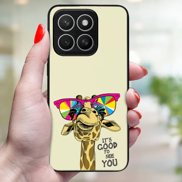 MY ART Ochranný kryt pre Honor X8c GIRAFFE (180)