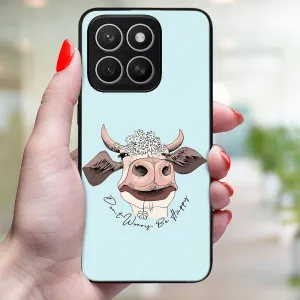 MY ART Ochranný kryt pre Honor X8c HAPPY COW (181)