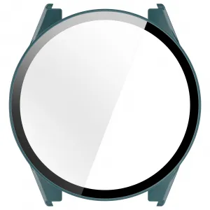 PC FULL COVER Plastový kryt so sklom pre Garmin Forerunner 570 42mm zelený