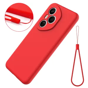 RUBBER Ochranný obal pre Honor 400 Pro 5G červený
