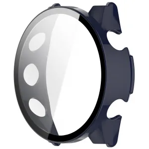 PC FULL COVER Plastový kryt so sklom pre Garmin Forerunner 570 42mm modrý