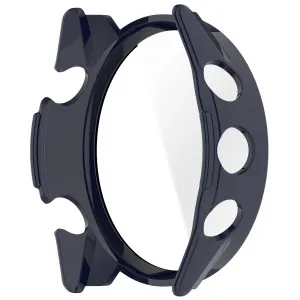 PC FULL COVER Plastový kryt so sklom pre Garmin Forerunner 570 42mm modrý