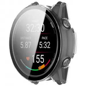 PC FULL COVER Plastový kryt so sklom pre Garmin Forerunner 570 42mm priehľadný