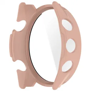 PC FULL COVER Plastový kryt so sklom pre Garmin Forerunner 570 47mm ružový