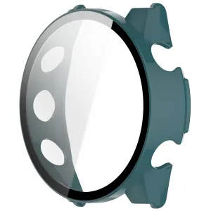 PC FULL COVER Plastový kryt so sklom pre Garmin Forerunner 570 42mm zelený