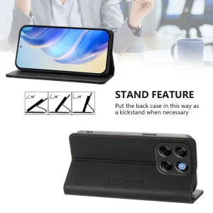 RINA Zaklápacie puzdro pre ZTE V70 Vita čierne