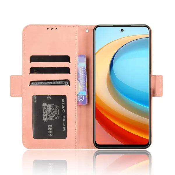 SLOT Peňaženkový obal pre ZTE Blade A75 5G / Nubia Focus 5G ružový