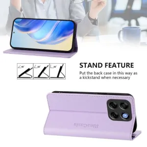 RINA Zaklápacie puzdro pre ZTE V70 Vita svetlofialové